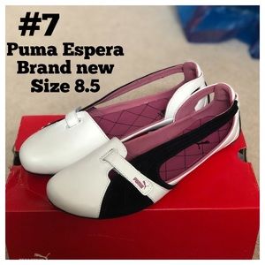 Puma slip on sneakers